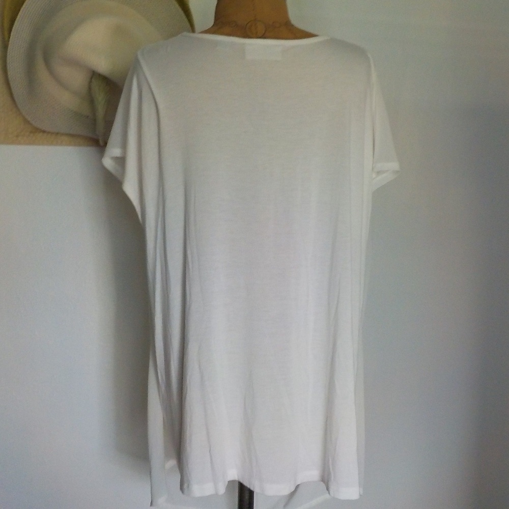 White Layered Top - Picture 4 of 7